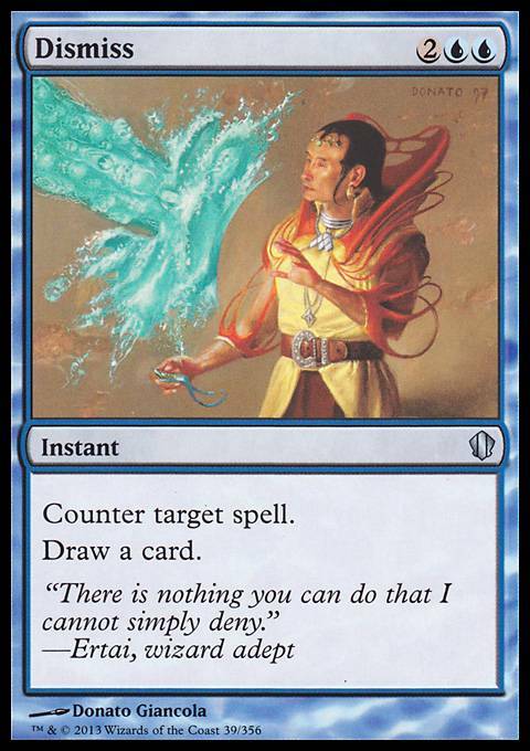 Magic the Gathering MTG Dismiss (39) Commander 2013   LP