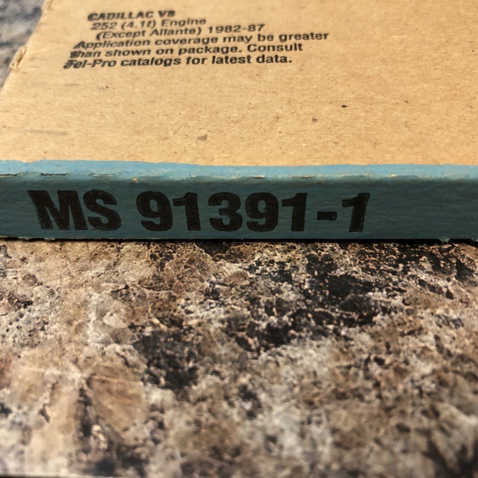 ¡Juego de juntas de colector de admisión NOS Fel-Pro MS 91391-1! F+S! Foto 3 de 4