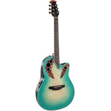 Ovation CE44X-9B Celebrity Elite Plus Mid-Depth E-Acoustic Guitar, Mintburst