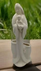 Vintage Haeger Pottery Virgin Mary/Madonna w/Child Oil Jars Ceramic Planter 11”
