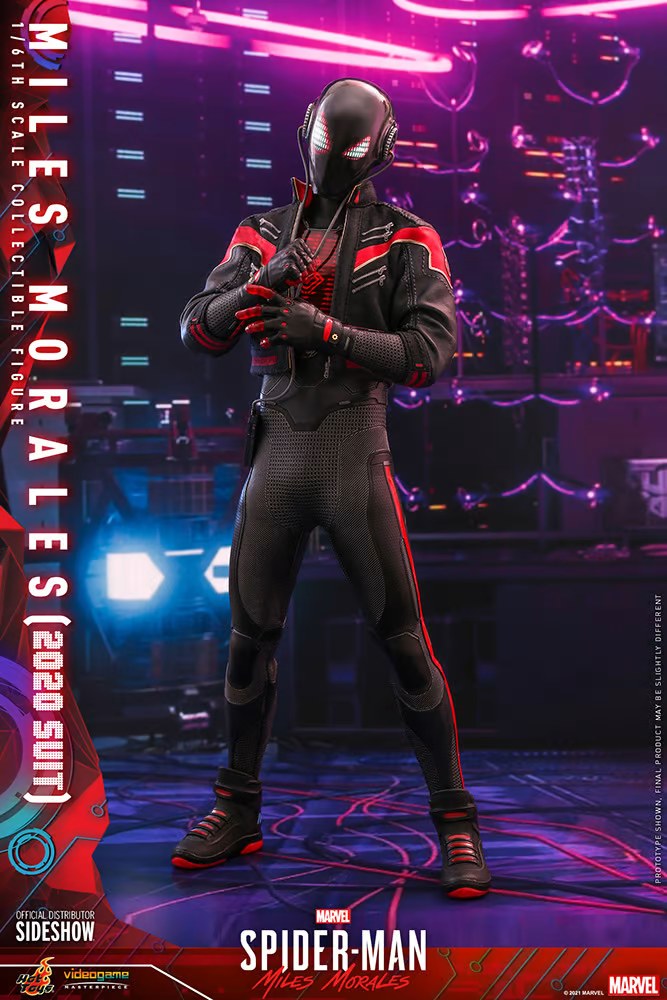 1/6 Spider-Man Miles Morales 2020 Suit VGM49 Figure Hot Toys