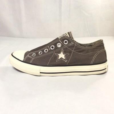 ***Converse Shoes Sz Us 9 One Star Low Top Light Brown Canvas Sneakers | eBay