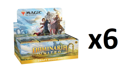MTG Magic Dominaria United DRAFT 6-Box BOOSTER CASE FACTORY SEALED!^ | eBay MTG Magic Dominaria United DRAFT 6-Box BOOSTER CASE FACTORY SEALED!^ | eBay