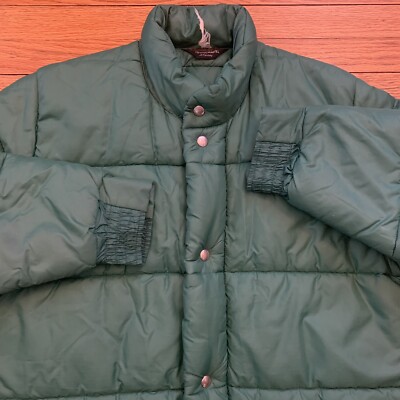 Vintage 70s 80s JC Penney Townscraft Goose Down Puffer Jacket