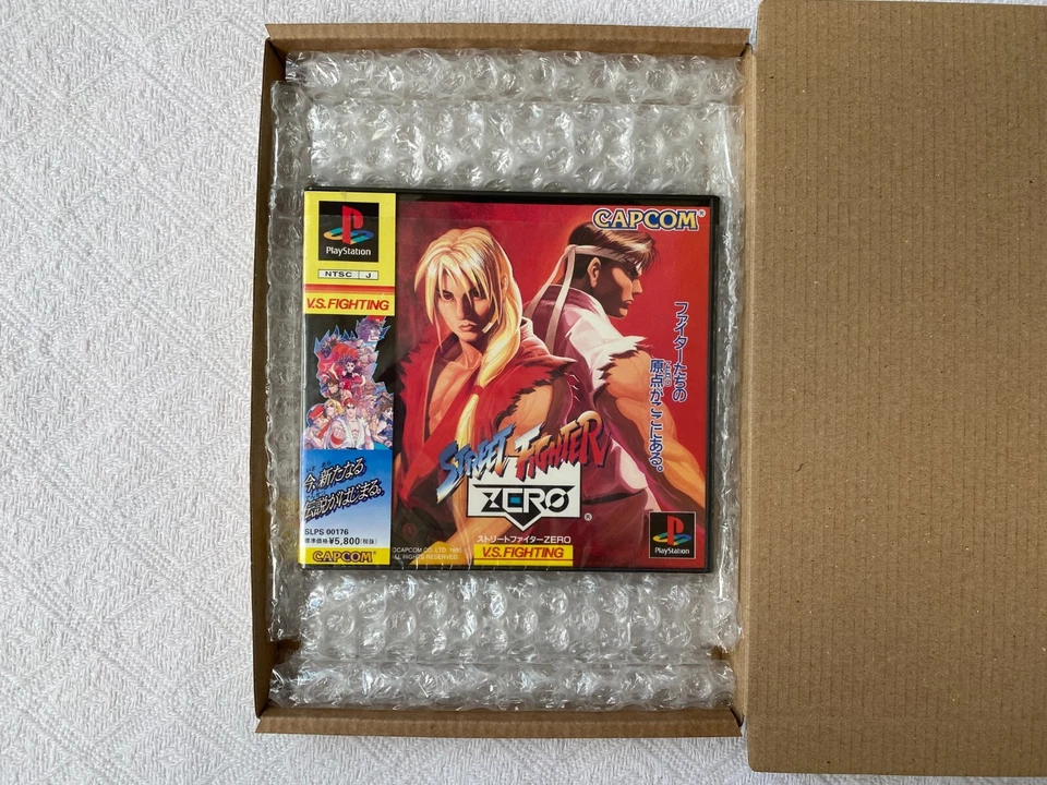 Street Fighter Zero PS1 - NTSC-J Japan VGC CIB with Obi Reg - Tracked - Image 2 of 4