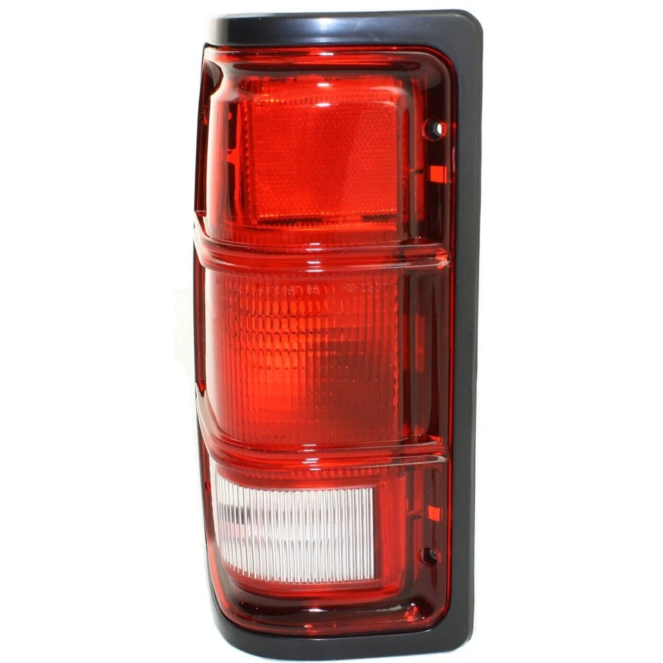 Juego de luces traseras con carcasa de bisel negro para Dodge Dakota 1988-1996 Foto 3 de 4