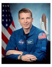 NASA Astronaut Terry W. Virts 2001 Portrait 8x10 Photo On 8.5" x 11"