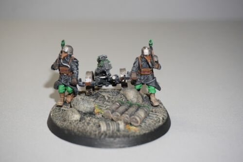 Forgeworld Death Korps of Krieg Lascannon Team