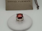 David Yurman 15x15mm Cushion On Point Ring With Garnet And Diamonds Size 8 — photo 1