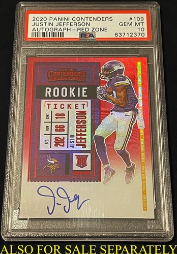 JUSTIN HERBERT 2020 PANINI OBSIDIAN ELECTRIC ETCH YELLOW AUTO ROOKIE /25 PSA 10 - Picture 14 of 24