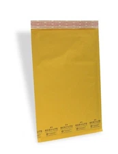 100 #3 8.5x14.5 X-Wide Ecolite USA Kraft Bubble Mailer Envelopes from TheBoxery
