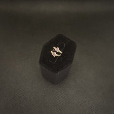 Kids Gold Plated Sterling Silver Pink White CZ Heart Huggie Earrings New