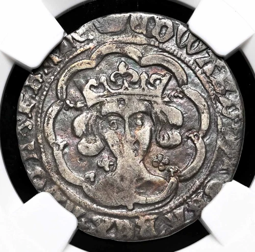 ENGLAND. Edward IV 1461-1483, Hammered Silver Groat, S-2001, NGC VF35