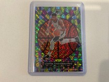 2020-21 Panini Mosaic Basketball Giannis Antetokounmpo Stained Glass SSP 