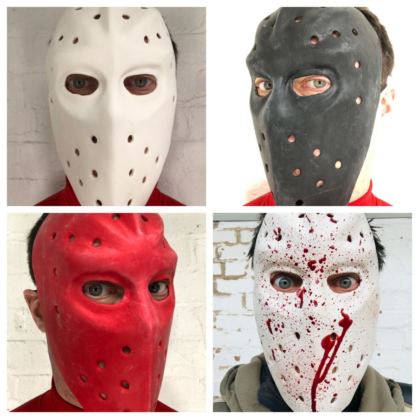 Jason Hockey Heat Bank Robber Halloween Friday Costume Accessory Mask | eBay