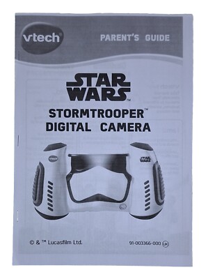 Vtech Star Wars Stormtrooper Digitalkamera Benutzerhandbuch/nur Elternhandbuch. #2
