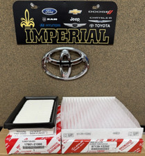 2012-2021 TOYOTA PRIUS C GENUINE OEM ENGINE AIR FILTER AND CABIN FILTER