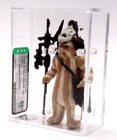 STAR WARS 1983 LOGRAY LIGHT BROWN STRIPES KENNER AFA 80+ NM LOOSE ACTION FIGURE