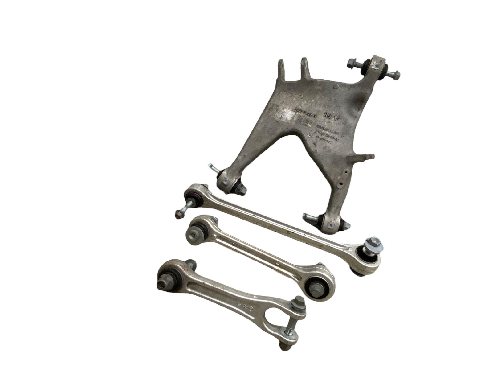 2017-2023 ASTON MARTIN DB11 RH RIGHT REAR UPPER & LOWER CONTROL ARM SET 4PCS *5K