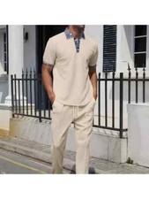 Completo Sportivo Tuta Set Maglia T-shirt Pantaloni Casual Elegante 072902