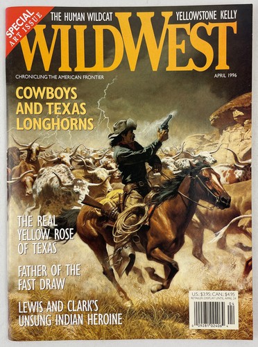Wild West Magazine, Complete Vol. 8, 1995-1996, VNTG Western History, Lot of 6 - Foto 22 di 24