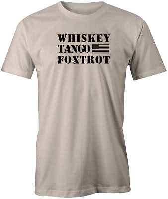 Whiskey Tango Foxtrot | Novelty Gift Idea  WTF Men's T-shirt
