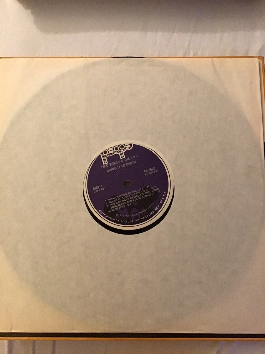 THE J.B.'S DOING IT TO DEATH LP • Funk The J. B.'s lp Doing It To Death James Brown lp Polydor
