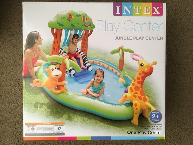 jungle inflatable pool