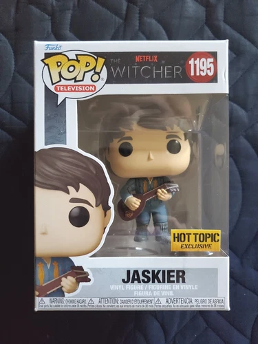 The Witcher JASKIER Hot Topic Exclusive Sticker Funko POP #1195 - Netflix Series