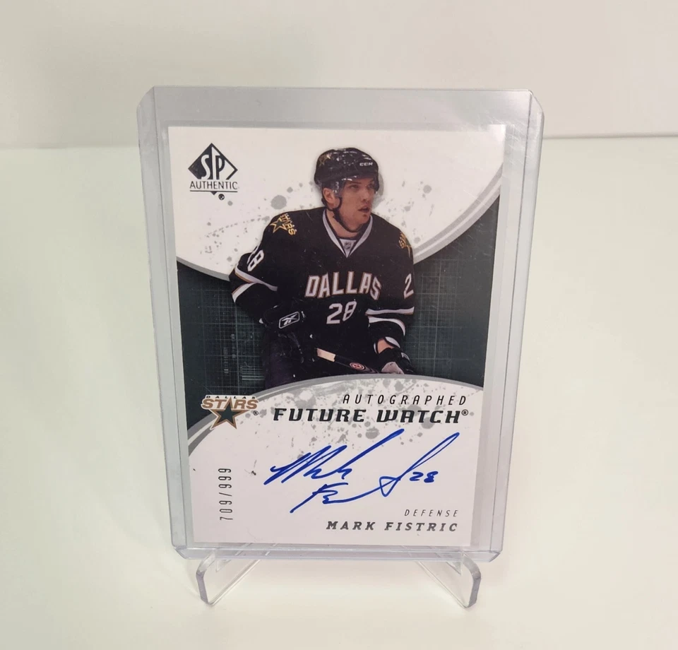 2008-09 SP Authentic Future Watch Mark Fistric RC Auto /999 #207 - Image 2 of 4