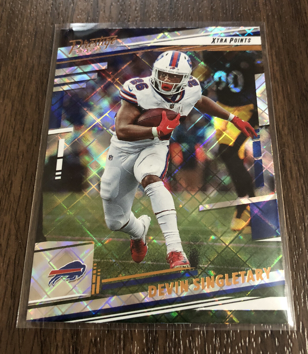 2022 Devin Singletary Panini Prestige Xtra Points Diamond #30 Buffalo Bills NM