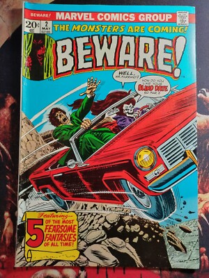 Beware! #2 Marvel 1973