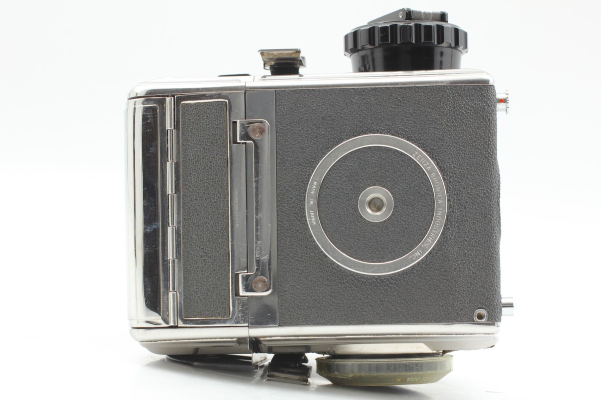 Optics N Mint w/ Strap】 Zenza Bronica S2 Late Model + Nikkor-P