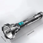 BIKIGHT echargeable Led Flashlight Lighting Waterproof Tactical Torch Camping