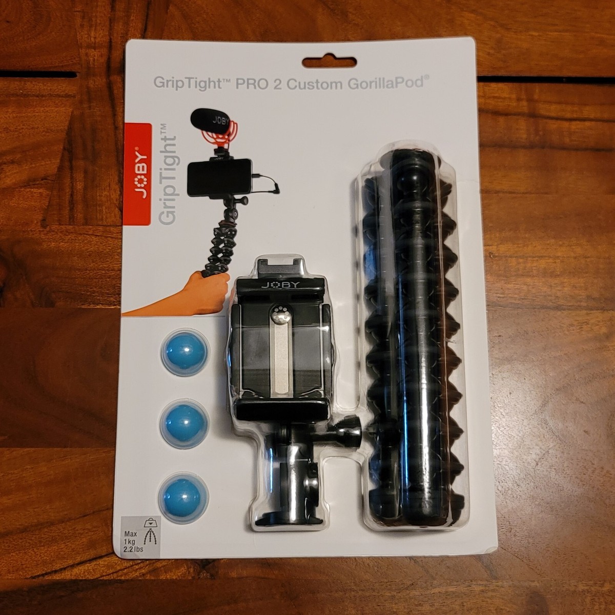 JOBY GripTight PRO 2 Custom GorillaPod JB01767-BWW Vlogging