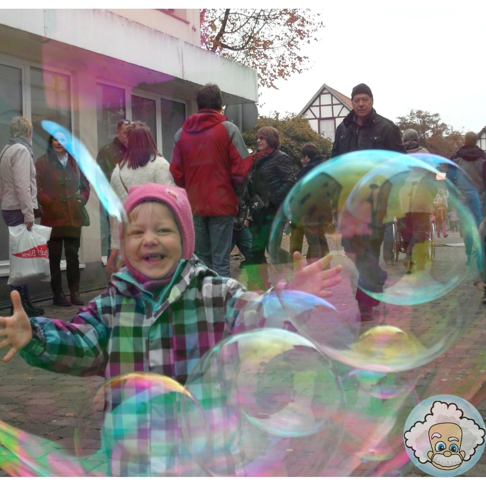10L RIESEN SEIFENBLASEN Geburtstag Hochzeit Party Fest Riesenseifenblasen Spiel - Bild 2 von 4