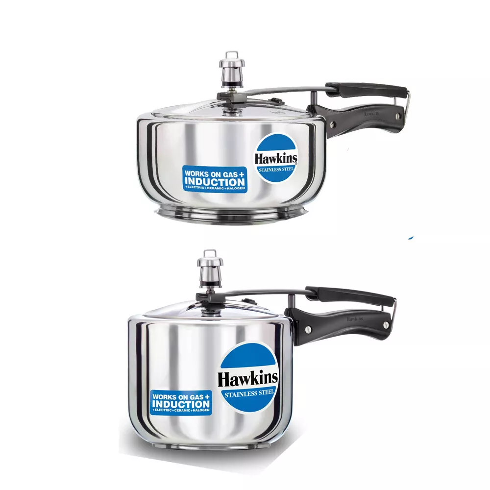 Hawkins Stainless Steel Pressure Cooker 5 Litres