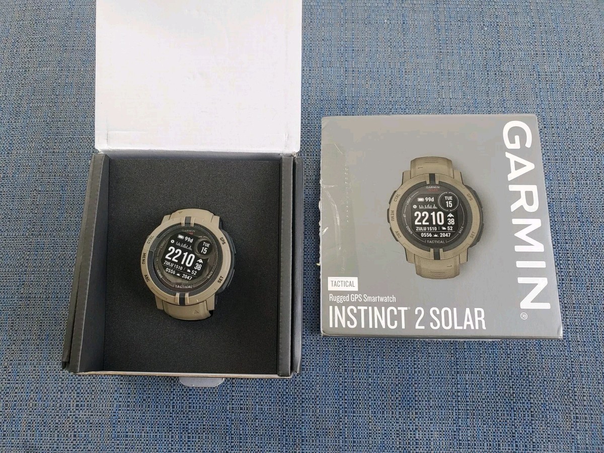 Garmin Instinct 2X Solar Tactical Edition - Rugged GPS Watch Garmin Instinct 2X Solar Tactical Edition - Rugged GPS Watch