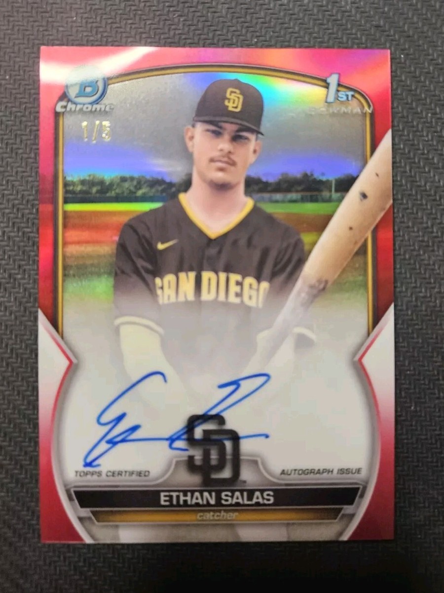 その他 Bowman Chrome Ethan Salas patch Auto その他 Bowman Chrome Ethan Salas patch Auto 2023 Bowman