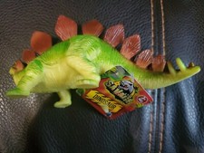 Stegosaurus Dinosaur Boley Savage Detailed Plated Dino PVC Green Fast Shipping 