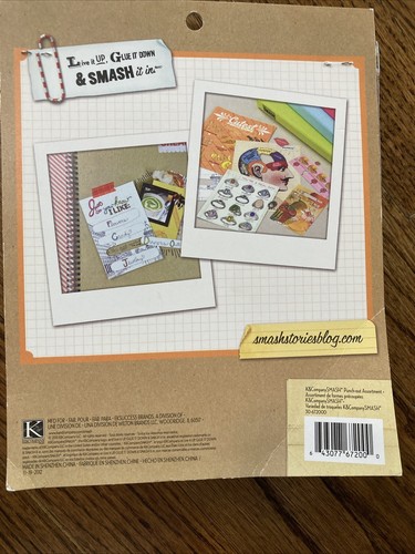 K & Company Smash Accessories- Pins, Notes, Tabs, Punch Outs - Picture 19 of 19