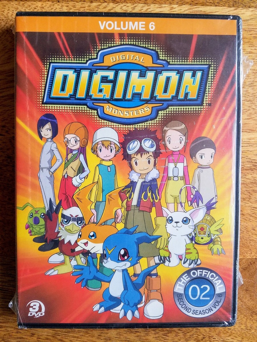 Digimon DVD Digital Monsters The Official Season 2 Volume 6