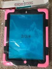 iPad 2/3/4 Protective Case with Multi-position Stand Pink