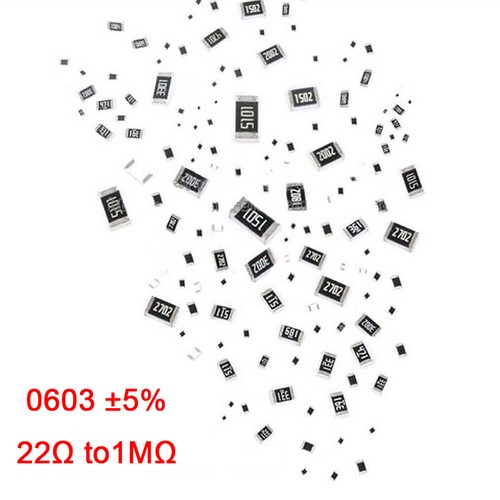 Résistance SMD Vishay 169k Ohms ±1% 1/10W 0603 - Modèle CRCW0603169KFKEA - Neuf