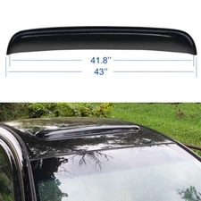 43" Sunroof Visor Top Window Moonroof Rain Guard Sun Shield Vent Wind Deflector