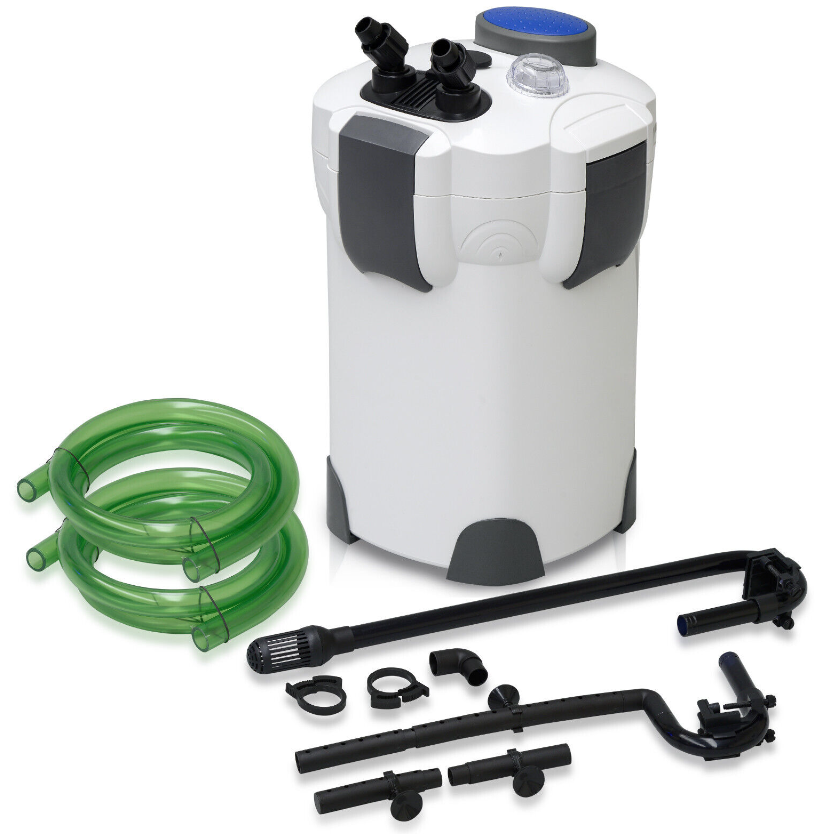 200 Gallon Aquarium Fish Tank Canister Filter HW304B 525 GPH + 9W UV Sterilizer eBay