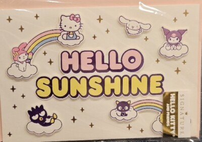 Hello Kitty & Friends PREMIUM Blank CARD w/ All Sanrio Characters