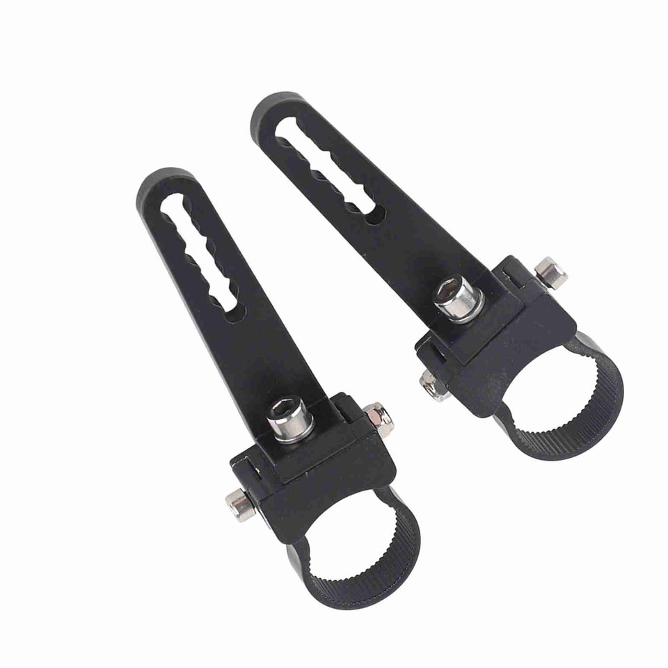 Car 1.25 Aluminum Tube Bull/Roll Bar Mount Bracket Clamps Holder LED