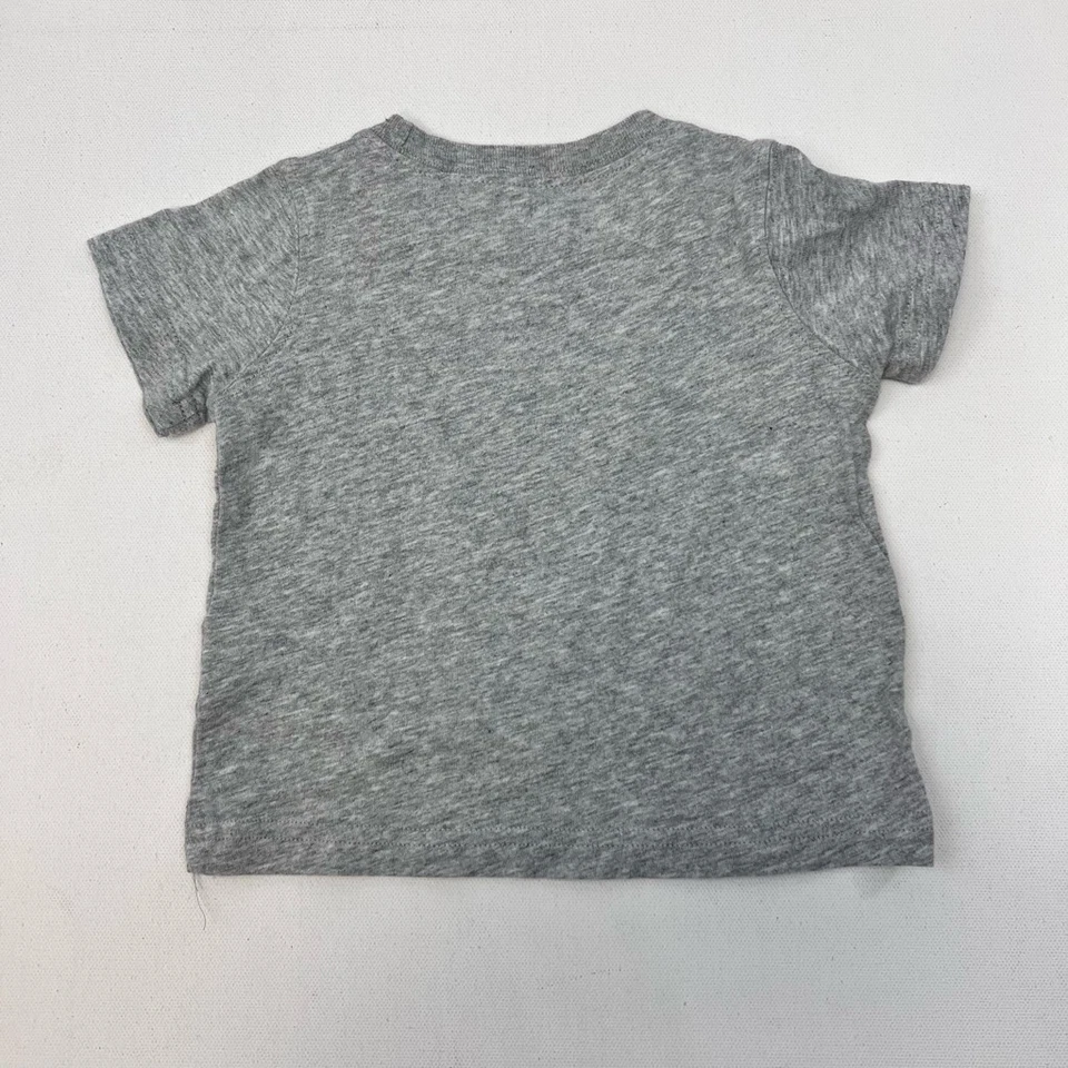 Carter's Niños Lote Mixto de 2 Camisetas Sudadera Naranja Gris Algodón Piratas 9 M Foto 3 de 4