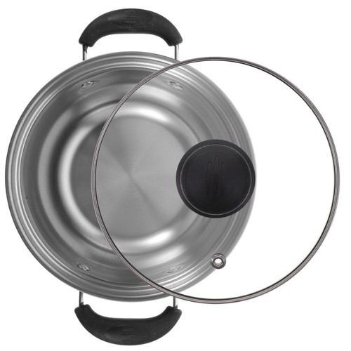 Pots with Lid Large Saucepan Stainless Steel Milk Am Looking for Cooking Boiler - Picture 6 of 12